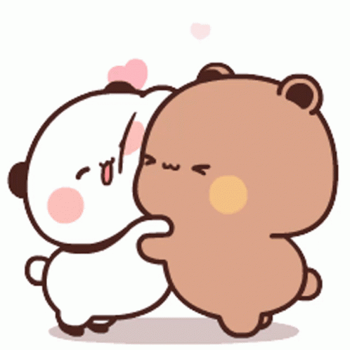 Cute Hugging Characters